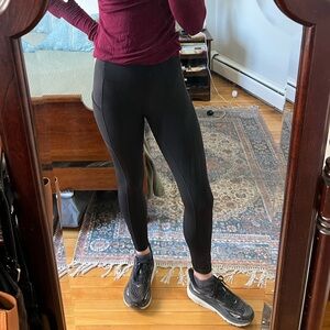 Lululemon Black Speed Up Leggings, High Waist